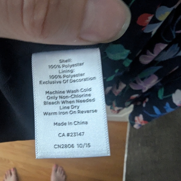 Talbots Multicolor Floral Maxi Dress - Picture 5 of 5